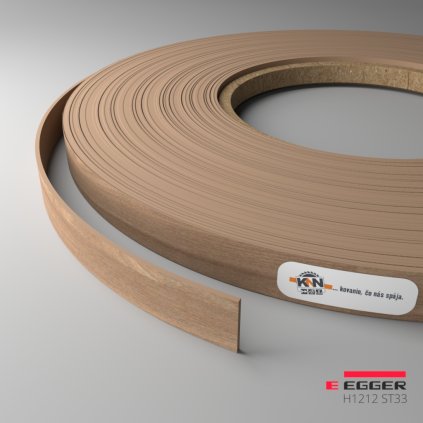 Hrana - EGGER - ABS - H1212 ST33 - Brown Tossini Elm - 22 x 0,5 mm - VÝBEH