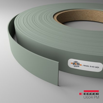 Hrana - EGGER - ABS - U604 PM - Eucalyptus Green - 43 x 1 mm