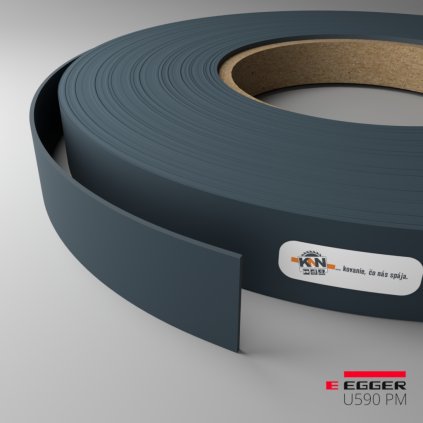 Hrana - EGGER - ABS - U590 PM - Deep Blue - 43 x 1 mm