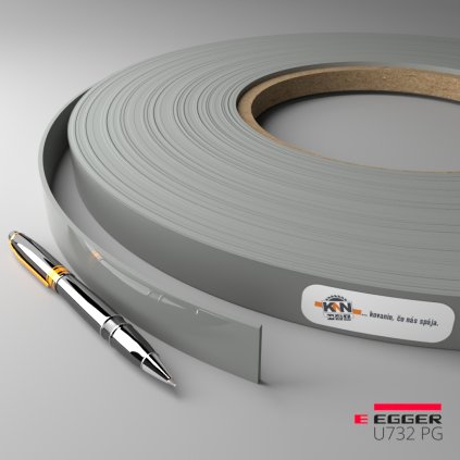 Hrana - EGGER - ABS - U732 PG - Dusty Grey - 22 x 2 mm