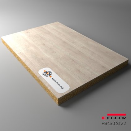 Hr10 - EGGER - DTDL - H3430 ST22 - Pinie Aland biela - 10 mm