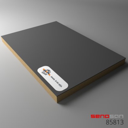 SENOSAN - MDF - 85813 - Grafit -  MAT jednostranne - 2800x1300x18,8mm