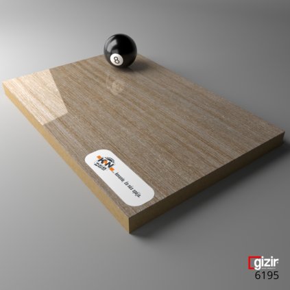 MDF - GIZIR - 6195 - Kenya argint - 2800 x 1220 x 18 mm