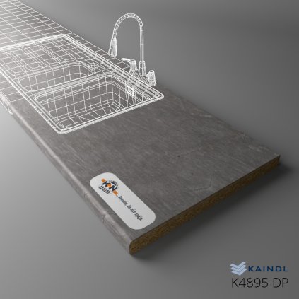 KAINDL - Pracovná doska - K4895 DP - Stone Graphite