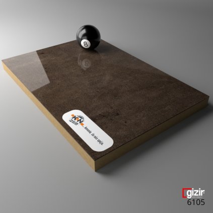 MDF - GIZIR - 6105 - Terra Coffee - 2800 x 1220 x 18 mm
