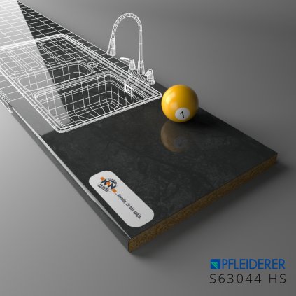 PFLEIDERER - Pracovná Doska - S63044 HS - 4100 x 600 x 38 mm - VÝBEH (NO SKLAD)