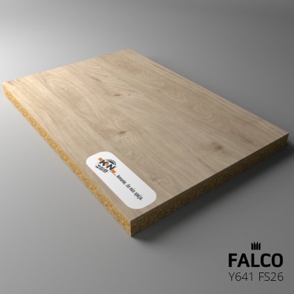 FALCO - DTDL - Y641 FS26 - 2800 x 2070 x 18 mm - Virginia Chestnut