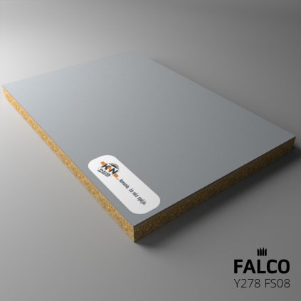 FALCO - DTDL - Y278 FS08 - 2800 x 2070 x 18 mm - Mouse Grey (K519)