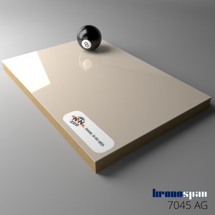 KRONOSPAN - ACRYLIC Gloss - 7045 AG/BS - Satin - 2800 x 1300 x 18,3 mm
