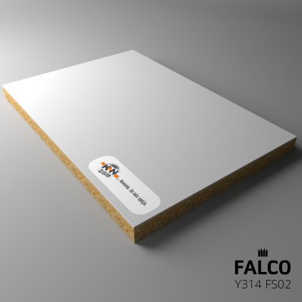 FALCO - DTDL - Y314 FS02 (PE) - 2800 x 2070 x 18 mm - Šedá (0112)