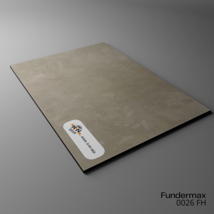 FUNDERMAX - COMPACT - 0026 FH - Čierne jadro - 4100 x 920 x 12 mm