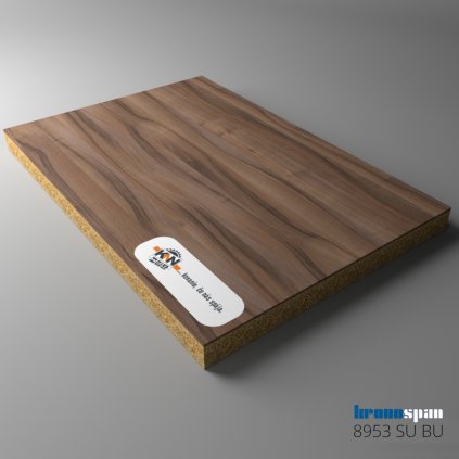KRONOSPAN - DTDL - 8953 SU - Tiepolo Walnut - 2800 x 2070 x 18 mm