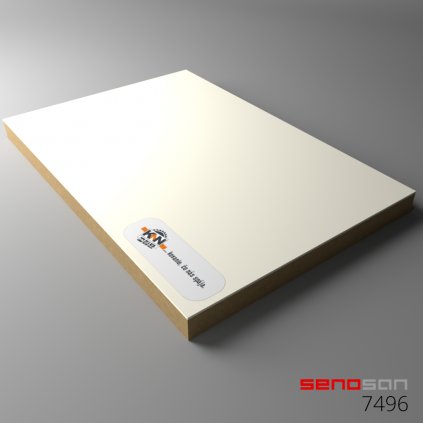 SENOSAN - MDF - 7496 - Béžová SCR - MAT obojstranne - 2800x1300x19,4mm