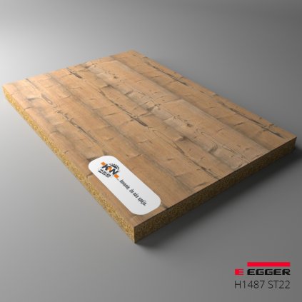 EGGER - DTDL - H1487 ST22 - Borovica Bramberg - 18 mm