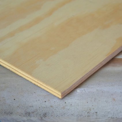 Preglejka - vodovzdorná - Borovica C+/C - 2500 x 1250 x 15 mm (konštrukčná)