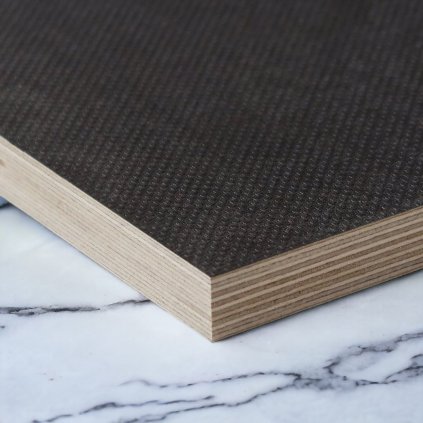 Preglejka - fóliovaná protišmyk - Breza - 2500 x 1250 x 24 mm