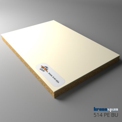 KRONOSPAN - DTDL - 0514 PE - Ivory - 2800 x 2070 x 18 mm