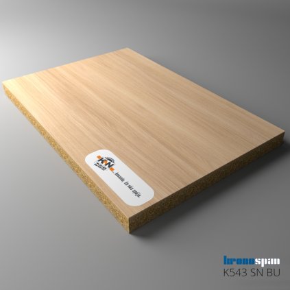 KRONOSPAN - DTDL - K543 SN - Sand Barbera Oak - 2800 x 2070 x 18 mm