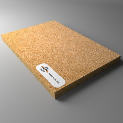 DTD surová - 2800 x 2070 x 8 mm - NATUR chipboard