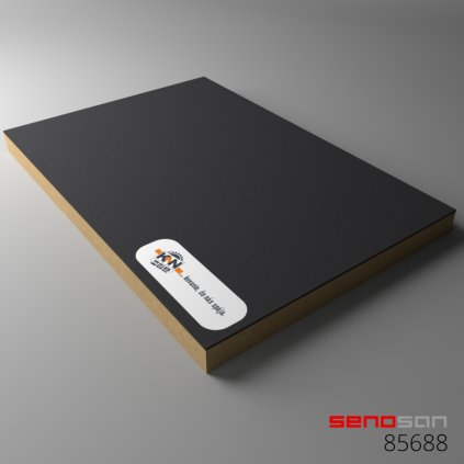 SENOSAN - MDF - 85688 - Antracit met. SCR - MAT jednostranne - 2800x1300x19mm