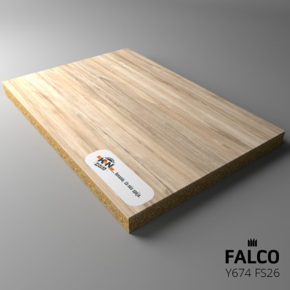FALCO - DTDL - Y674 FS26 Natural Kent Oak 2800 x 2070 x 18 mm