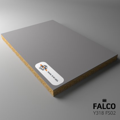 FALCO - DTDL - Y318 FS02 Slate Grey 2800 x 2070 x 18 mm (0171)