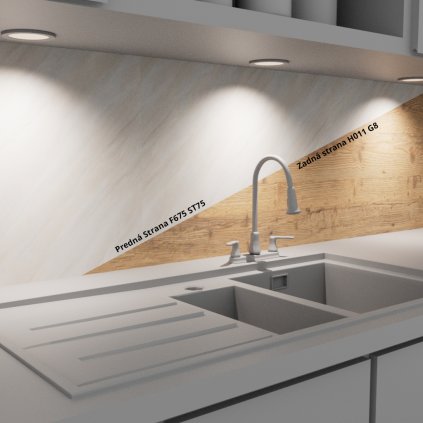 Egger - ZÁSTENA - H011 G8 / F675 ST75 - 640 x 8 mm