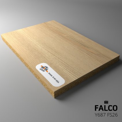 FALCO - DTDL - Y687 FS26 - 2800 x 2070 x 18 mm - Tristan Oak