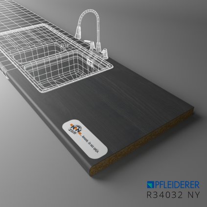 PFLEIDERER - Pracovná Doska - R34032 NY - 4100x900x38mm