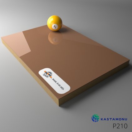 EVOGLOSS - MDF - P210 - Galaxy gold - 2800 x 1220 x 18 mm