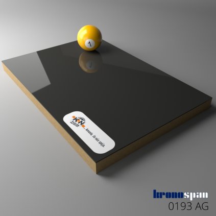 KRONOSPAN - ACRYLIC Gloss - P193 AG/BS - Metallic Anthracite - 2800 x 1300 x 18,3 mm