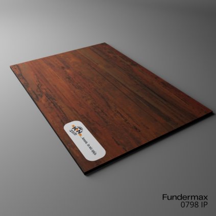 FUNDERMAX - COMPACT - 0798 IP - Čierne jadro - 4100x600x12mm