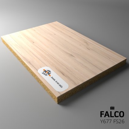 FALCO - DTDL - Y677 FS26 Natural Piemona Oak 2800 x 2070 x 18 mm