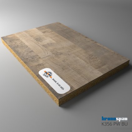 KRONOSPAN - DTDL - K356 PW - Sand Grange Oak - 2800 x 2070 x 18 mm