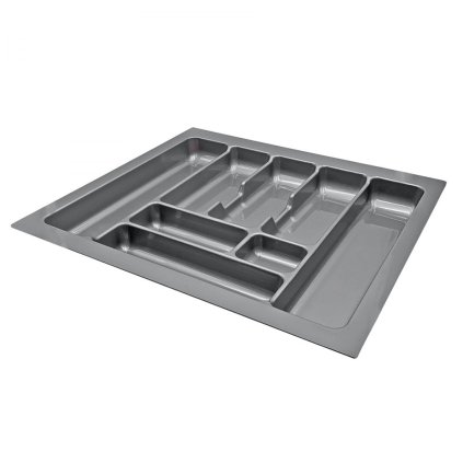 Priborník delux 600/490, sivý metalíza