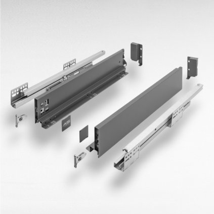 AXISPRO-A/86mm antracit, výsuv s tlmením