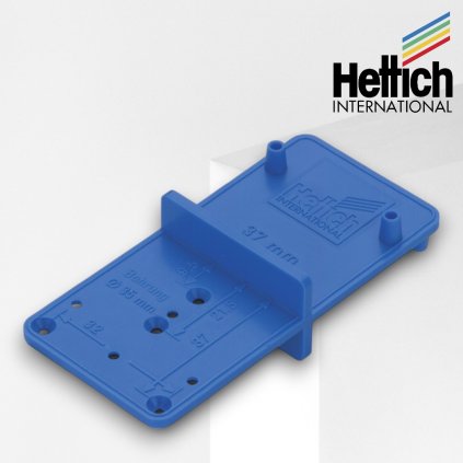 Hettich - Vŕtacia šablóna pre závesy a rastex