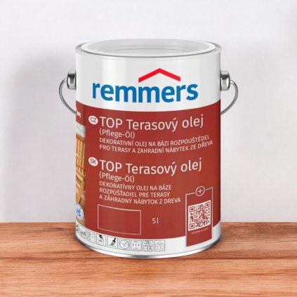 REMMERS TOP terasový olej 5L (Variant Farba SMREKOVEC)