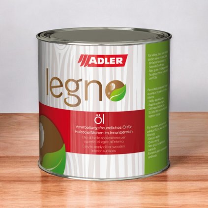 Olej na masivne drevo ADLER, bezfarený, 750ml