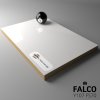 FALCO - MDF - Y107 FS70 - 2800 x 2050 x 18 mm - Obojstranná - Biela Briliant - LESK / 8681