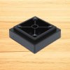 Klzák štvorcový 6601 BIM 56x56x20mm, čierny matný