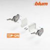 BLUM AVENTOS HK-S -A- TIP-ON súprava A sila + krytky biele 20K2B00T06