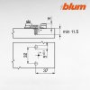 BLUM - Podložka - MODUL - EXPANDO - Podložka H0, krížová 194E6100.ED