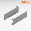 BLUM AVENTOS HF/HS/HL TOP súprava krytiek, svetlosivé 22.8000