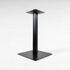 Stolová podnož - DN-450, štvorcová, čierna, 730 mm