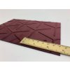 Sibu - FL CUBE VELVET Bordeaux, 2600x1000x2,2 mm, bez lepidla
