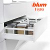 BLUM - ANTARO TOB - KOMPLET SET - sada B - biela - 30kg- plnovýsuv s tlmením