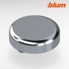BLUM Clip top - krytka na záves na sklen.dvierka, okrúhla, chróm - 84.4140