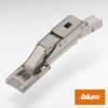BLUM - CLIP top 110° PUSH - Záves na sklo bez pružiny - CRISTALLO - 70T4500CTL