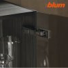 BLUM - CLIP top 110° - Záves na sklo s pružinou - CRISTALLO - 71T4500C